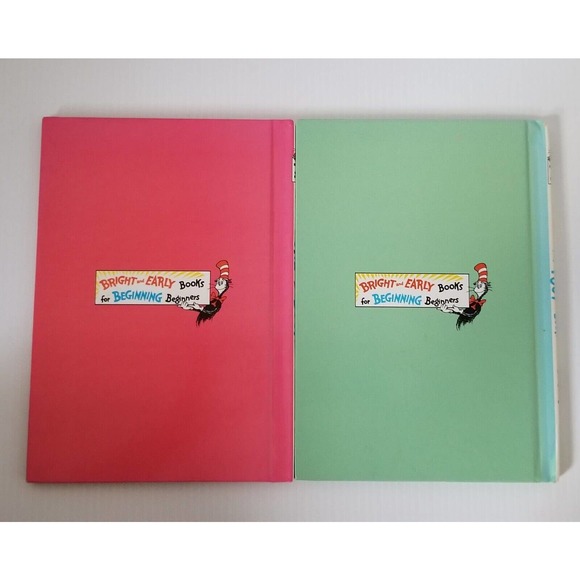 Lot 8 Dr. Seuss Beginner Books Bright & Early Cat Hat Library Children Hardcover - Picture 9 of 13